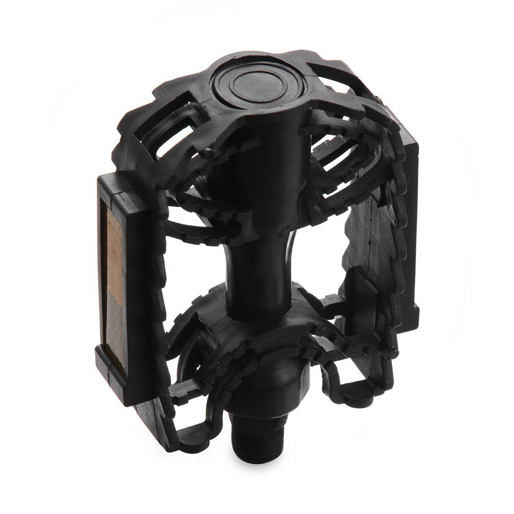 1 Pair Cycling BMX Reflective 14mm/12mm Flats Bicycle Pedals Mountain Bike Pedal Platform Pedal