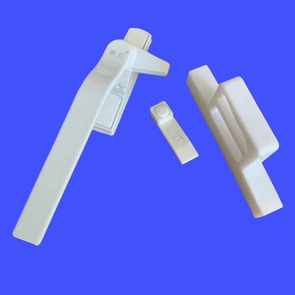 Утолщенные поворотно-откидные двери и окна из ПВХ, ручка в форме цифры семь с замком