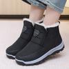 ShoesWomen's New Fleece and Thickened Warm Snow Boots for Women's Winter Casual Fashion Non-slip Women's Cotton Shoes for Comfortable Mom Shoes