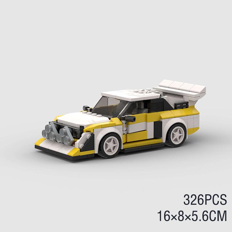 Moc City Speed Car Rally Sport Vehicle Racer ae86 M8 Модель Строительные блоки R34 Гоночный Супер Техника Кирпич Рождественский подарок