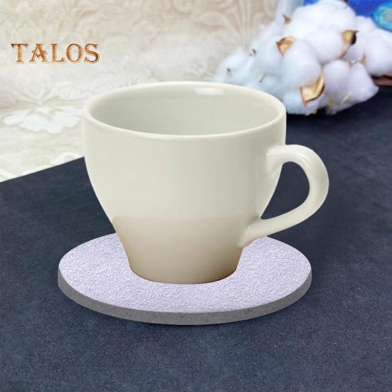 10 шт. фетровые подставки, теплоизоляция, водопоглощение, защита от ожогов, чашка, бутылка для напитков, противоскользящие салфетки