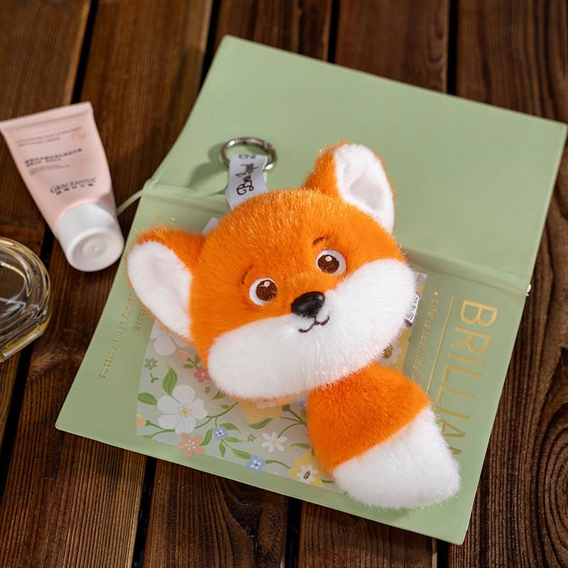 Cartoon Animal Coin Purse With Hanging Strap For Kids Gift Novelty Plush Toy