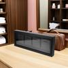 Элегантная деревянная витрина для медалей Shadow Box с 4 отделениями, 17,13 x 6,5 дюйма, для спортсменов, бегунов, военных коллекционеров, спорта
