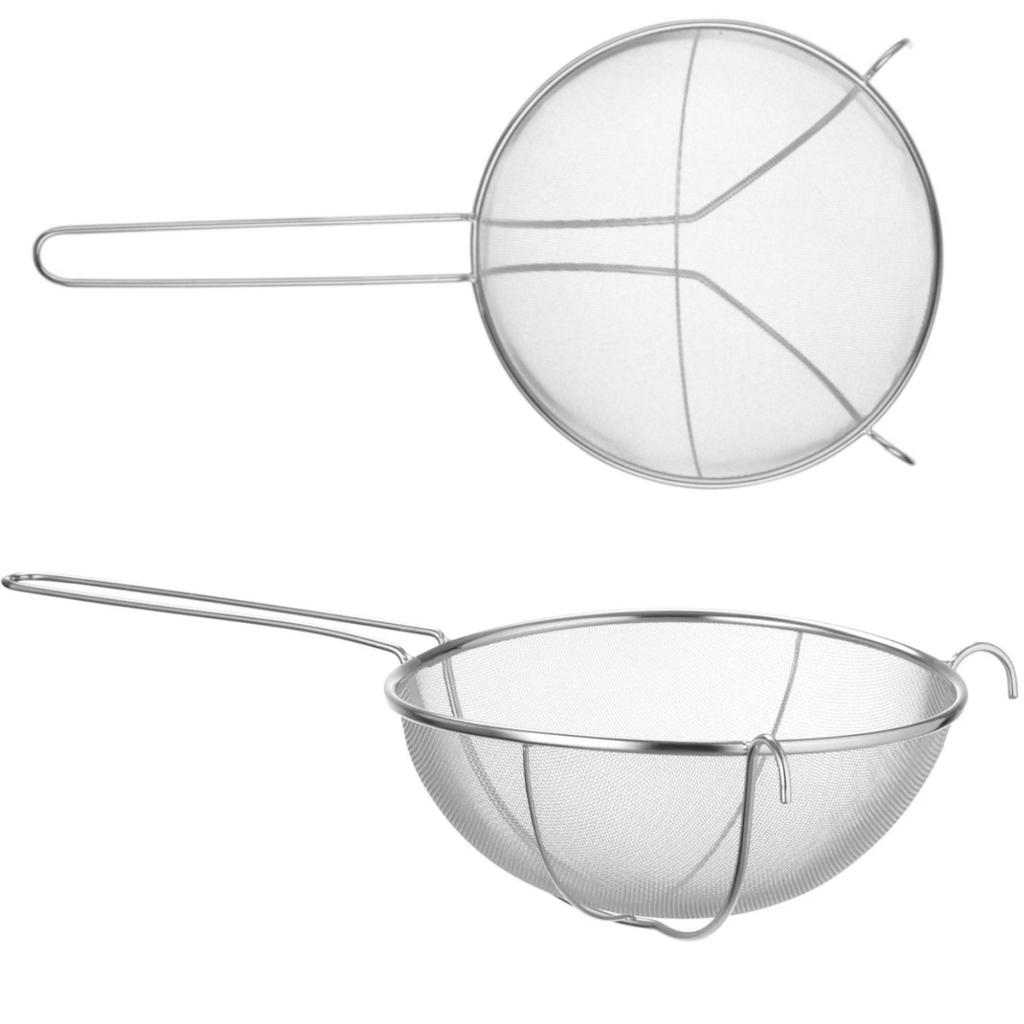 Reinforced steel kitchen sieve, diameter 260 mm