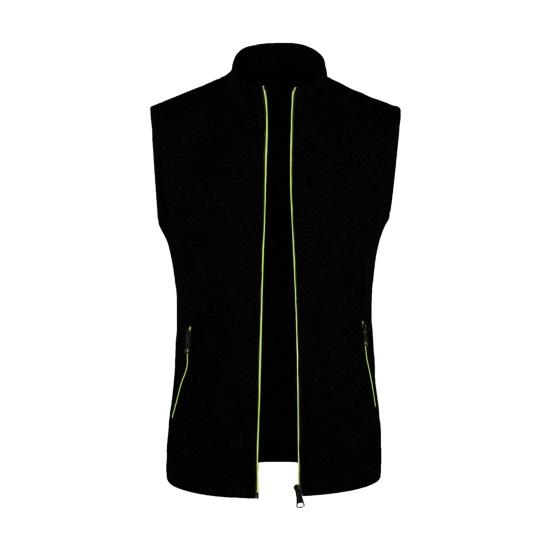 Мужской жилет, пальто с воротником-стойкой, без рукавов, застежка-молния, жилет с карманами, однотонный приталенный пиджак