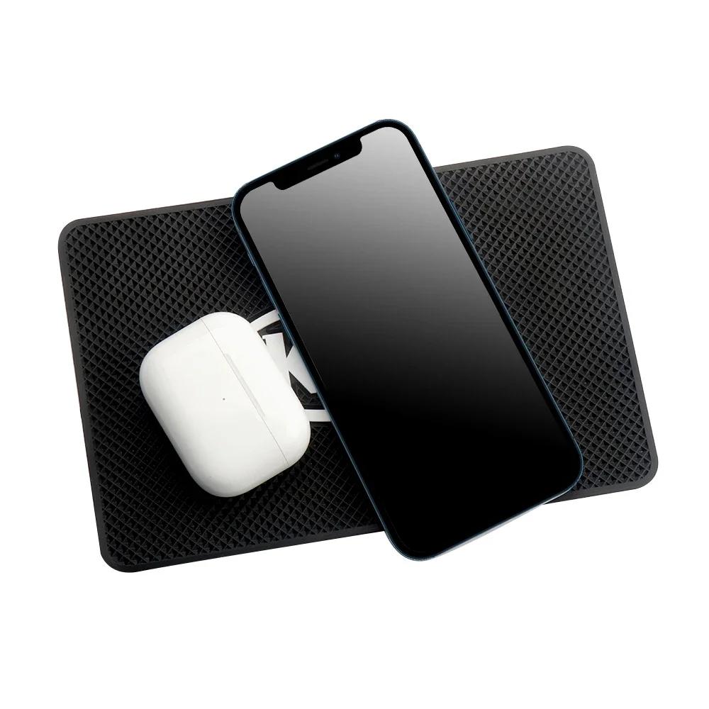 Автомобильный нескользящий силиконовый коврик, липкий коврик на приборную панель, держатель для мобильного телефона для Mitsubishi Ralliart Lancer EX Outlander 3 ASX V73