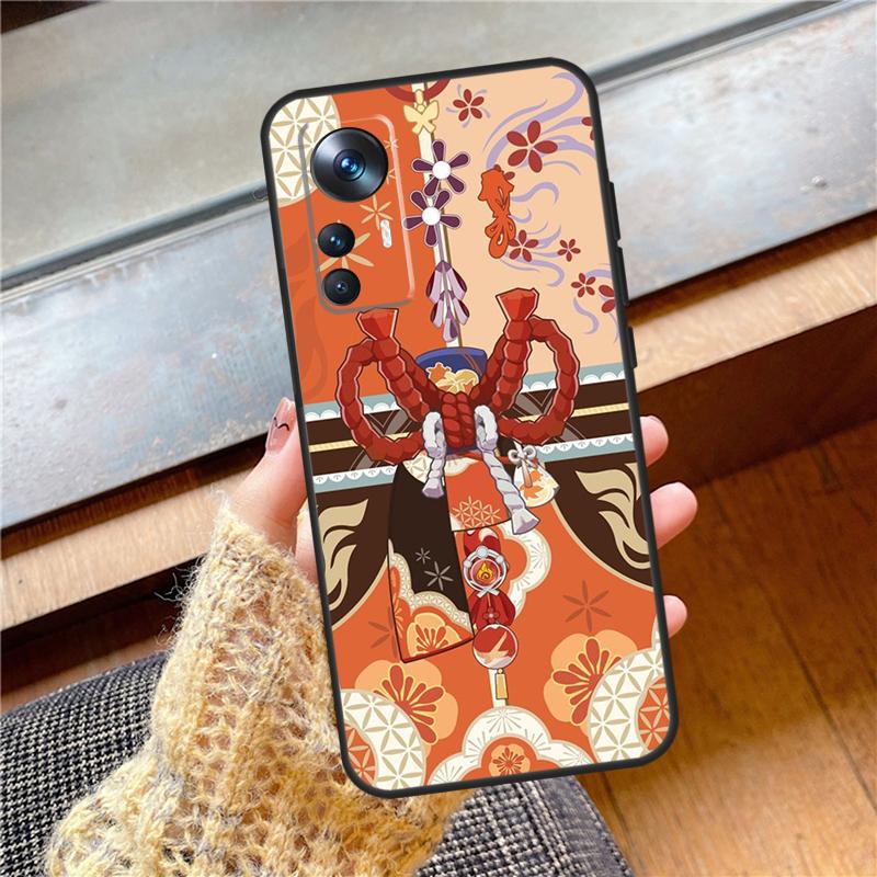 Чехол Genshin Impact Yoimiya для Xiaomi 15 Ultra 13 14 17 Pro Max 13T 14T 15T POCO F7 F5 F6 X3 X5 X6 X7 Pro