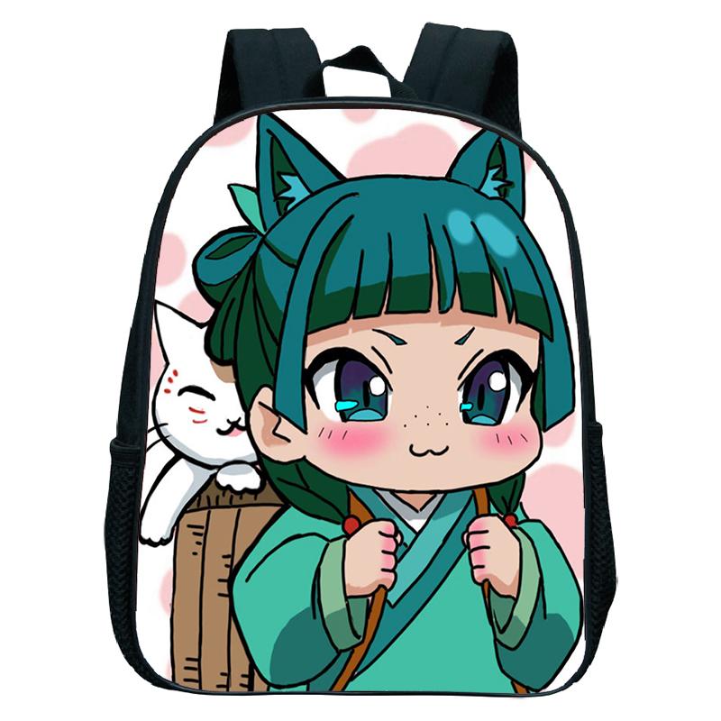 New The Apothecary Diaries Backpack For Boy Girl Anime MaoMao School Bags Kids Backpack Cartoon Kindergarten Bag Mochila Gift