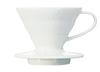 Керамический воронка для кофе HARIO V60 01 Белый 1–2 чашки VDC-01-W Сделано в Японии