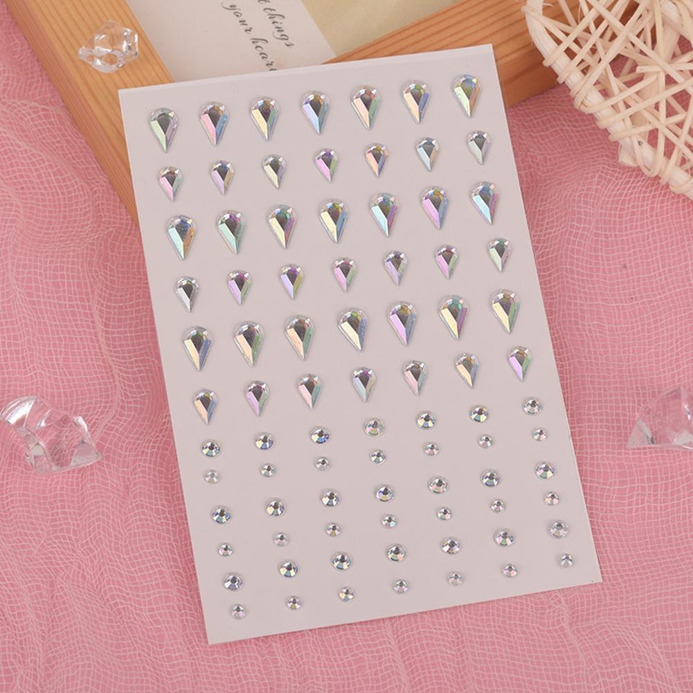 Butterfly Sticker Accessories Christmas Face Sticker Tear Stage Corner Eye Bright Face Makeup D L6Q1