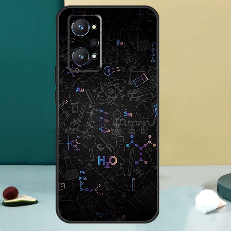 Биология и Химия Для Realme GT 7 Pro GT 5 6 6T C67 C61 C55 C53 C51 C21Y C25S C75 10 11 12 13 14 Pro Plus Чехол