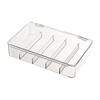 Sunglasses Organizer 5 Slots Showcase Display Tray with Lid Eyewear Case