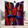 1pc Spider-Man City blanket Soft and Warm for Sofa Office Camping Travel Livingroom Great Gift for Friends and Family Comfortable