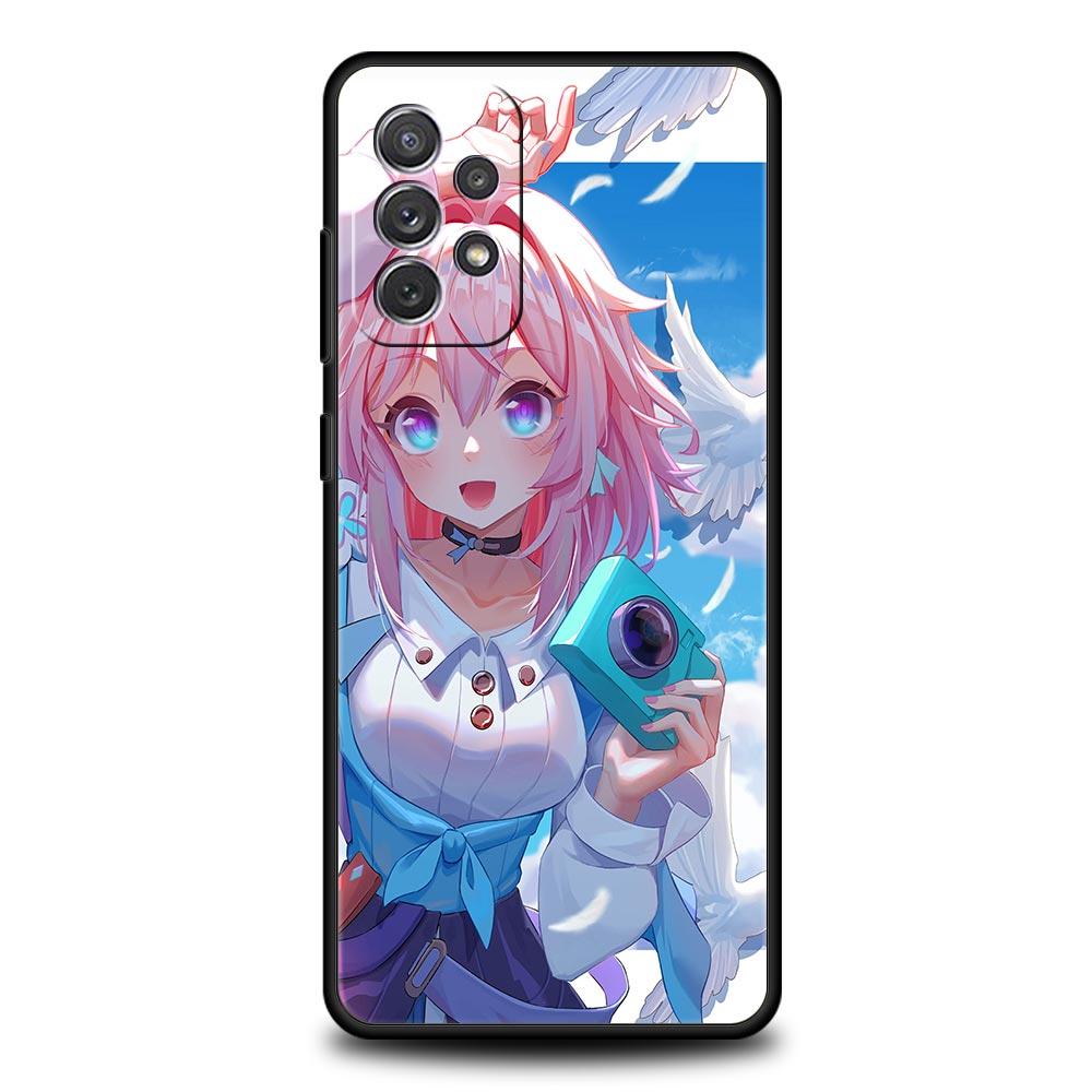 Чехол Honkai Star Rail Genshin Impact для Samsung A51 A71 A21S A12 A11 A31 A41 A52 A32 A23 A33 A53 A73 A03S A05S A13 5G A34, чехол