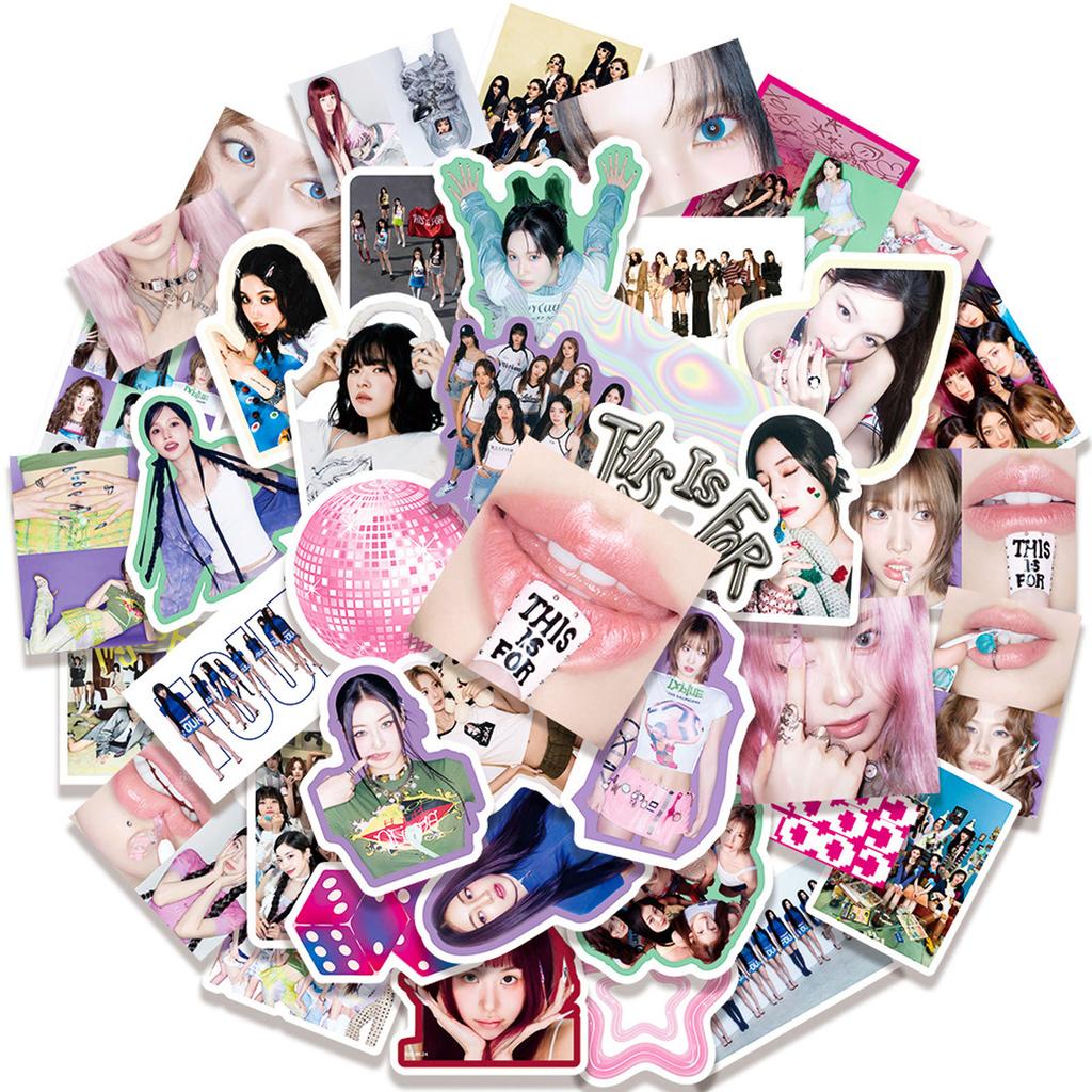 50 шт. Наклейки для украшения блокнота и стакана для воды, Новые наклейки для альбома, Наклейки-окружение