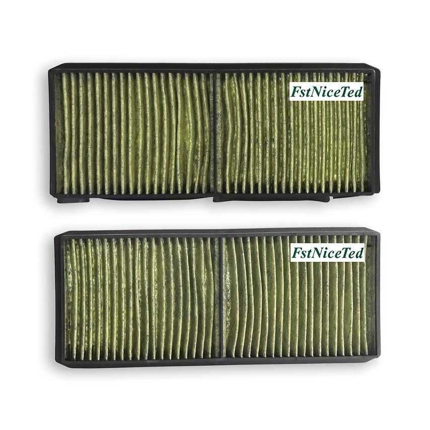 2 шт. желтый нетканый фильтр с активированным углем для кондиционера применяется к Seahorse M5/M6/Seahorse V70 OE 23307000C