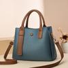 Vintage Style Shoulder Bag for Women PU Leather Big Casual Tote Bags Women Trendy Simple Handbag Messenger Crossbody Large Sac