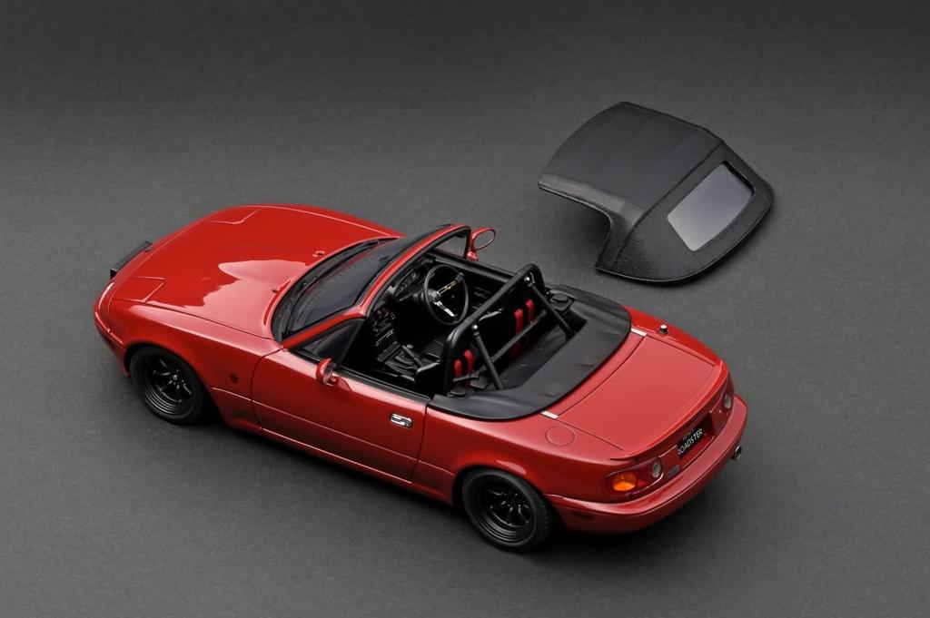 Модель зажигания Eunos Roadster Red готовый продукт 1/18 (Не Доступно)