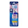 Extra Soft Toothbrush Set (3 Pcs), Toothbrush Criss Cross Extra Soft Set,