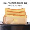 Baking Bag Easy To Clean Non-Stick Toaster Bag Reusable Long-Lasting Multi-purpose Bread Bag for Kitchen