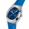Женские часы Swatch IRONY MEDIUM BLUE PETAL PROMISE YLS235, Синий