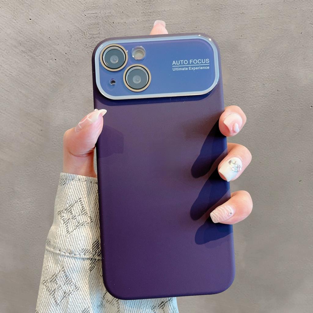 Силиконовый чехол для iPhone 15 ProMax - жидкий силиконовый чехол для iPhone с большим окном, устойчивый к падениям для Apple iPhone 15/14/13/12/11/XS