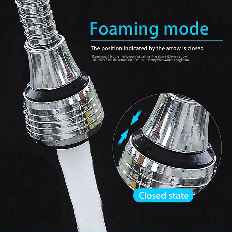 Гибкий удлинитель смесителя на 360°, гибкий смеситель для кухонной мойки, насадка с распылительной головкой