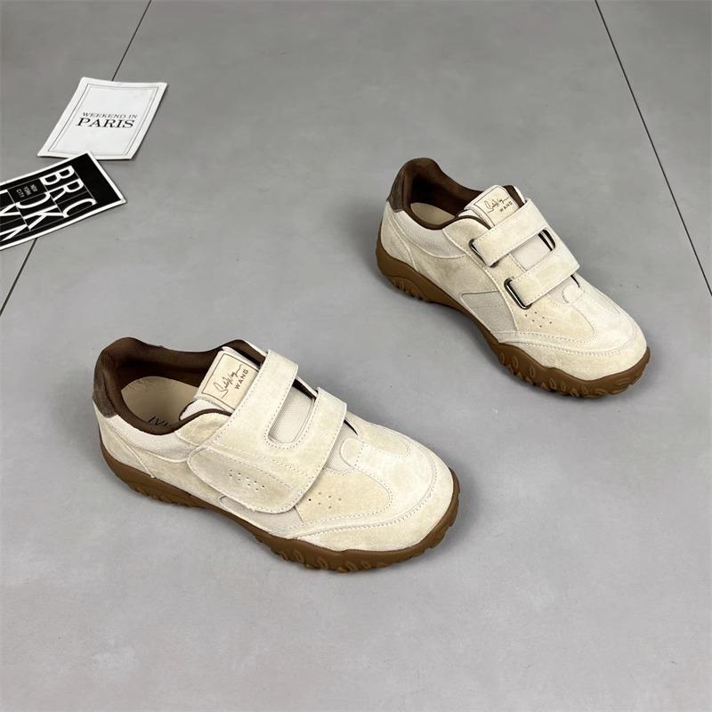 Velcro Women's Autumn New Versatile Fashion Soft-soled Casual Sports Shoes