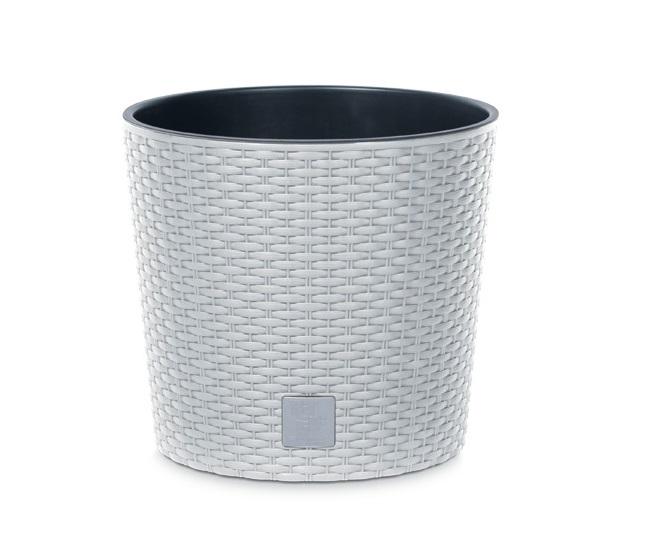 RATO ROUND FLOWERPOT - WHITE - PP-DRTUS300L