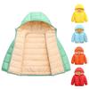 Детские зимние пуховые парки с капюшоном, детские утепленные флисовые куртки для девочек и мальчиков, теплое пальто, верхняя одежда