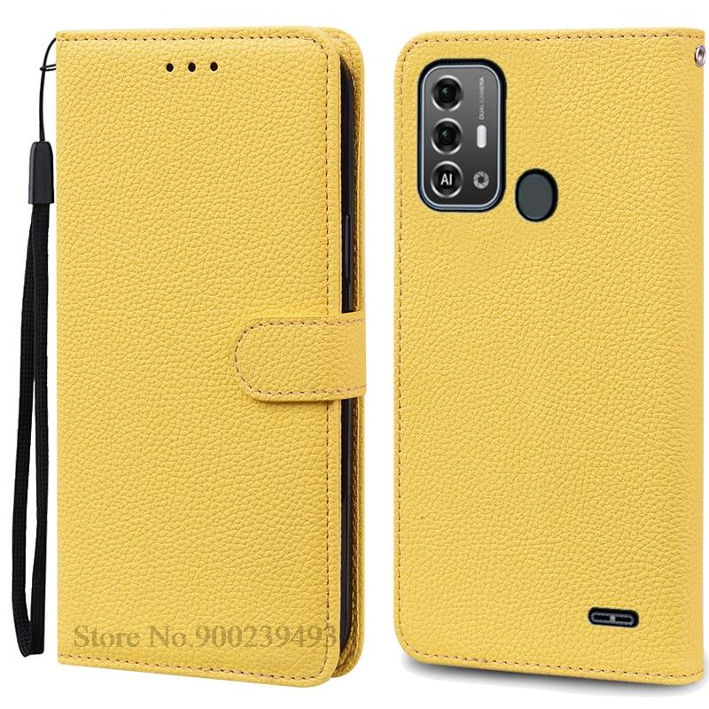 For ZTE Blade A53 Pro Case Soft Silicone Wallet Leather Case For ZTE Blade A53 Pro Case Flip Cover Coque Fundas