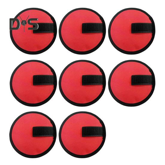 1/2/4/6/8 шт. рыболовная приманка водонепроницаемая ткань Оксфорд чехол для удочки защитный щиток для рыболовного крючка рыболовные принадлежности