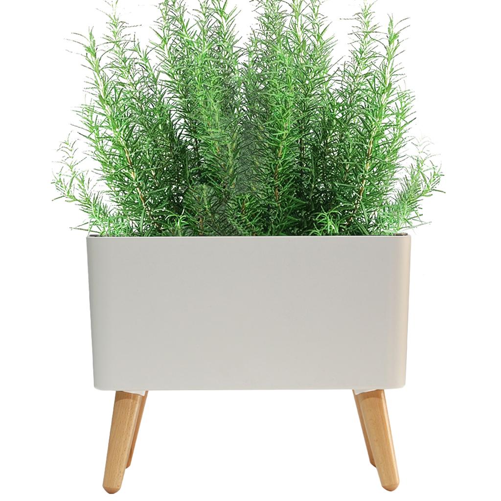 Умные горшки для растений в помещении с автоматической сигнализацией нехватки воды, работающие от батареек, геометрическая эстетика