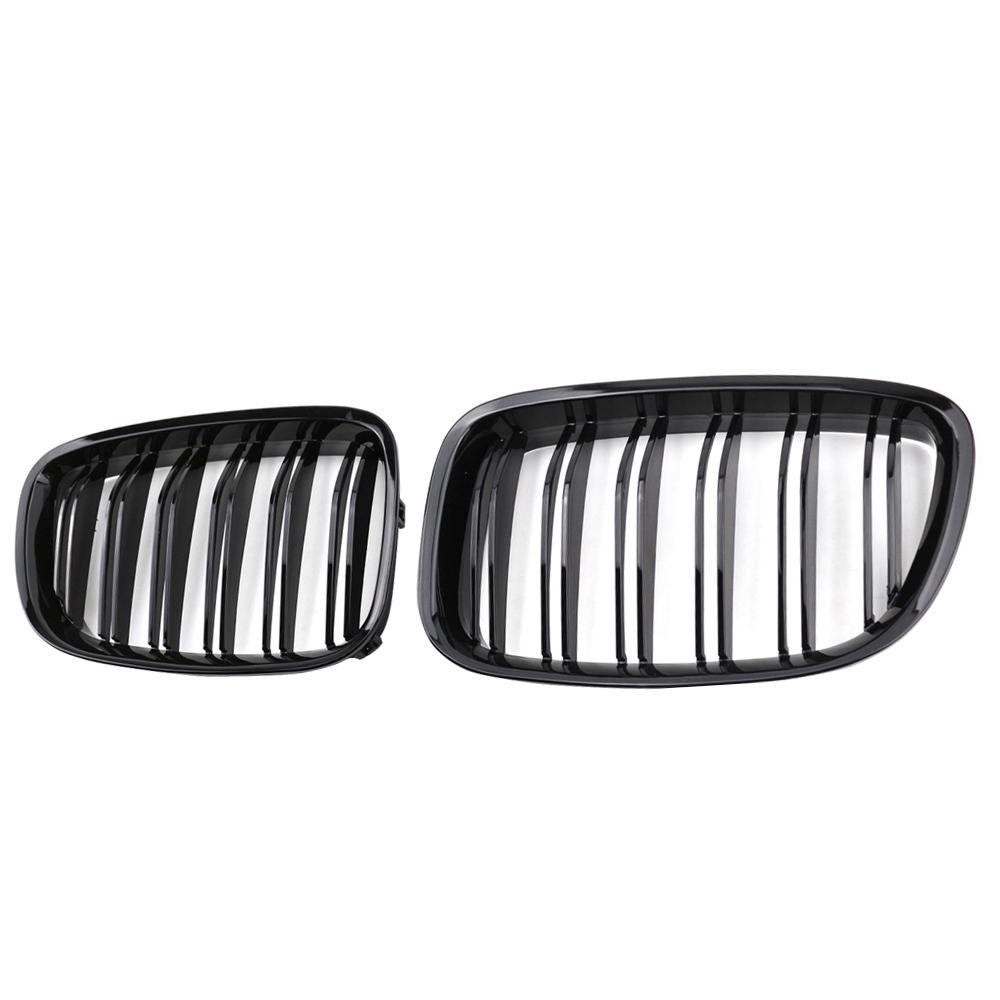 One Pair High Quality Front Hood Kidney Grills For BMW F07 5 Series GT 520 528 530 535 550 2010-2017 Car Accessories