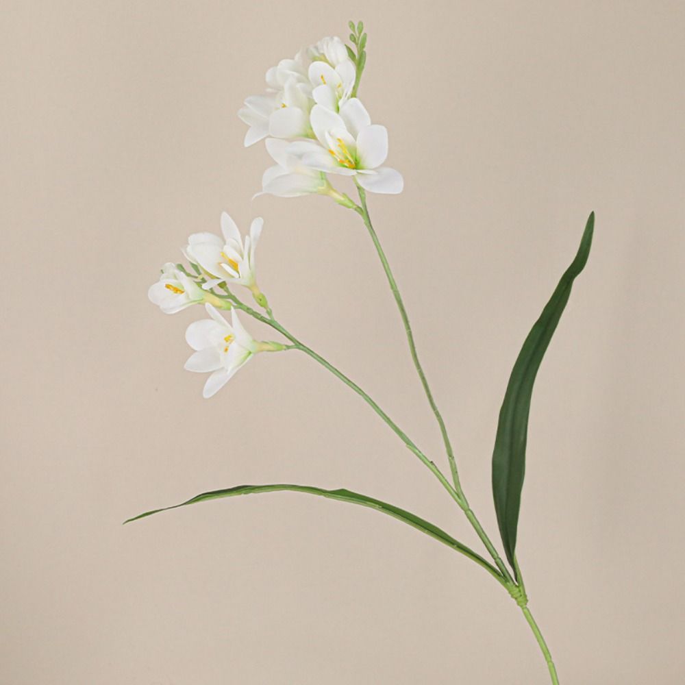 Real Touch Artificial Freesia Flowers Realistic Simulation Whelan Flower Wedding Party Decor