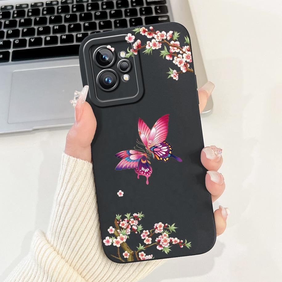 For Realme GT Neo 2 Case RMX3370 Silicone Cover Creative Panda Rabbit Shockproof Bumper For Realme GT2 Pro GT 2 RealmeGT2 Fundas