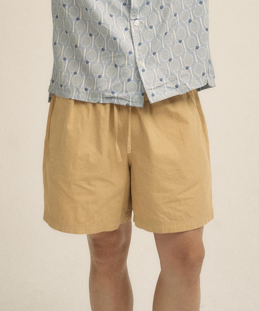 Мужские шорты Billalei Daily Easy Cotton - Песочно-бежевые