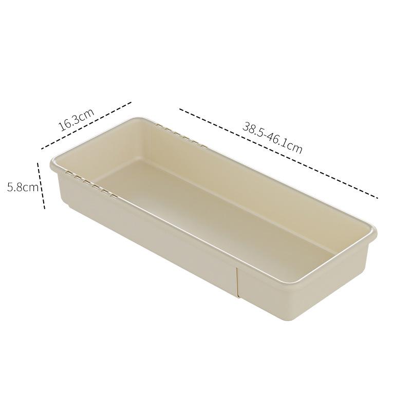 Японский выдвижной органайзер для ящика: Многофункциональный разделитель для столовых приборов и канцелярских товаров