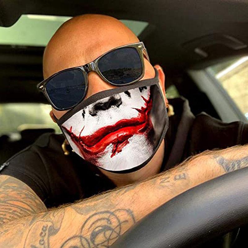 Забавная маска с выражением лица Моющиеся и многоразовые маски для лица для мужчин, женщин, взрослых, пожилых людей