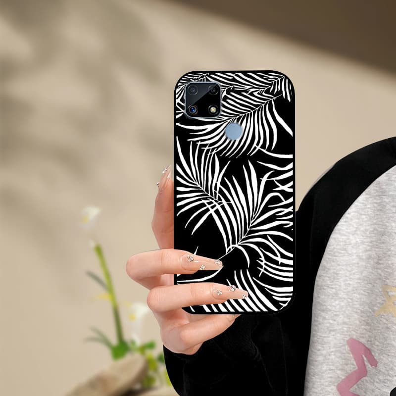 Silicone Phone Case For Realme C25s C25 Cover Painted Soft For Realme C25 C25S C21 C21Y C25Y Phone Case RealmeC25s C 25 s Funda