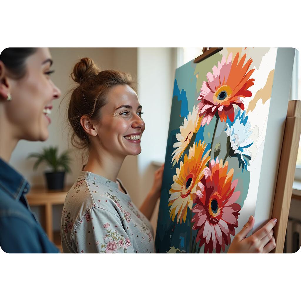 Massido Paint By Numbers Flowers