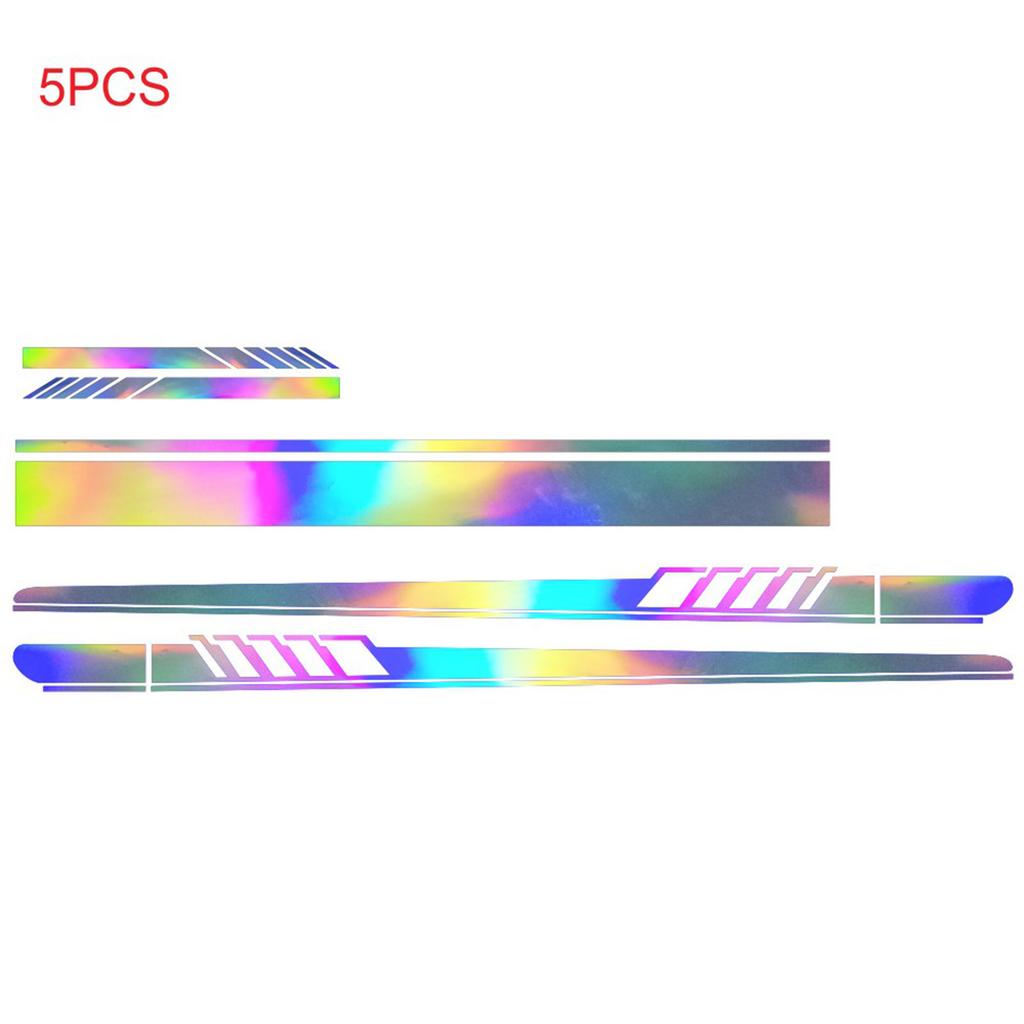 Reflective Stripe Car Side Sticker Racing Sports Decals Cool Car Decorations