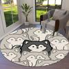 1Pc Husky Print Flannel Blanket, High quality Comfortable for All Seasons, Home Decor, Warmth and Comfort, Perfect for Christmas Gifts