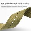 For Honor Band 10 / 9 Woven Nylon Watch Band Pin Buckle Strap