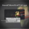 Frog Mouse Pad Gaming XL New Computer Large Mousepad XXL Mechanical Keyboard Pad Carpet Office Natural Rubber Laptop Table Mat