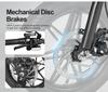 Складной электровелосипед Samebike YINYU14 350 Вт 36 В 7,8 Ач Литиевая батарея 14 дюймов Взрослый Мини Городской Электровелосипед