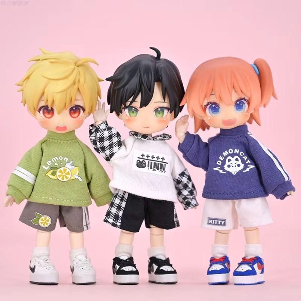 Casual Wear OB11 Clothes Dress Up Obitsu11 Outfit DIY Toy Doll Hoodie Shorts Ymy Penny