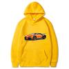 Autumn and winter sports cars, luxury cars, printed hoodies, men's and women's long sleeved streetwear, hip-hop warm hoodies