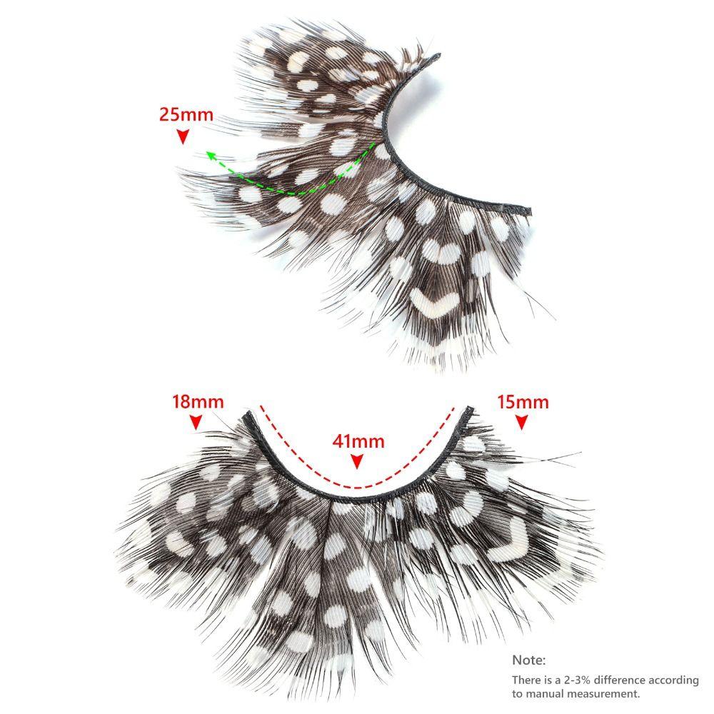 Eyelash Extension Feather Eyelashes Extra Long for Masquerade/Party/Anime Cosplay