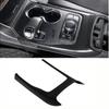 Carbon Fiber/Matte Inner Gear Shift Frame Cover Trim For Jeep Grand Cherokee 2014 2015 2016 -2018 Gear Shifter Box Panel Cover
